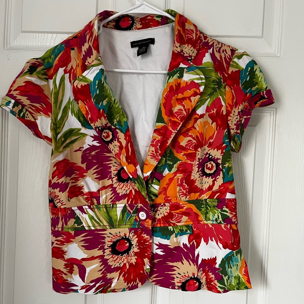 Courtenay Floral Blazer - Multicolor